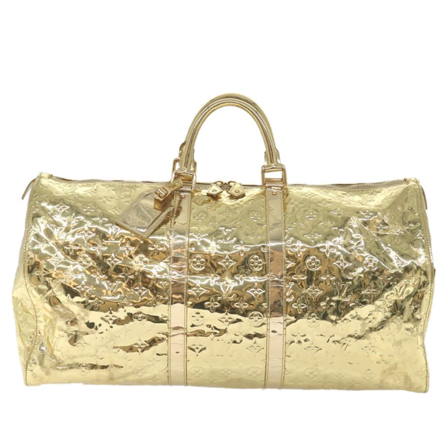 【日本直送】路易威登 Monogram Miroir Keepall 55 波士頓包 金 LV 正品 57842SM-1