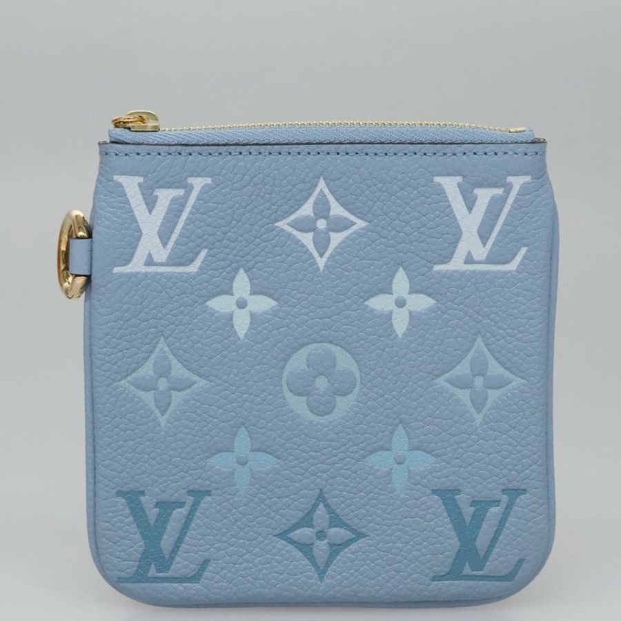 【日本直送】路易威登 Monogram Empreinte Pochette Trio 手袋粉紅 M80407 LV 正品 107585SM-20