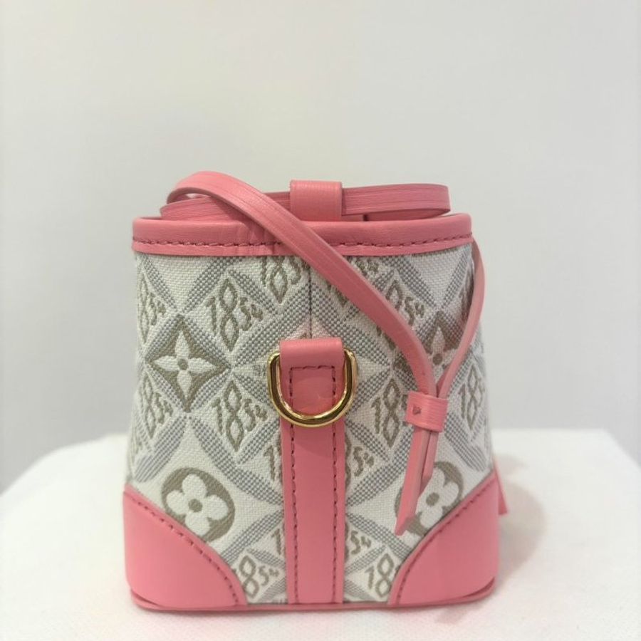 LV 粉色1854系列NOÉ PURSE水桶包-3
