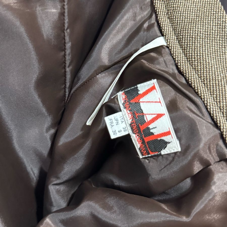 Valentino Garavani 純羊毛高腰西褲 意大利製 XS-S 棕色-9