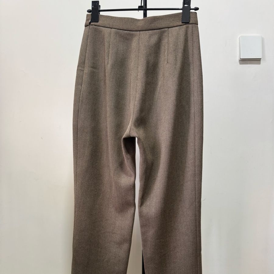 Valentino Garavani 純羊毛高腰西褲 意大利製 XS-S 棕色-11