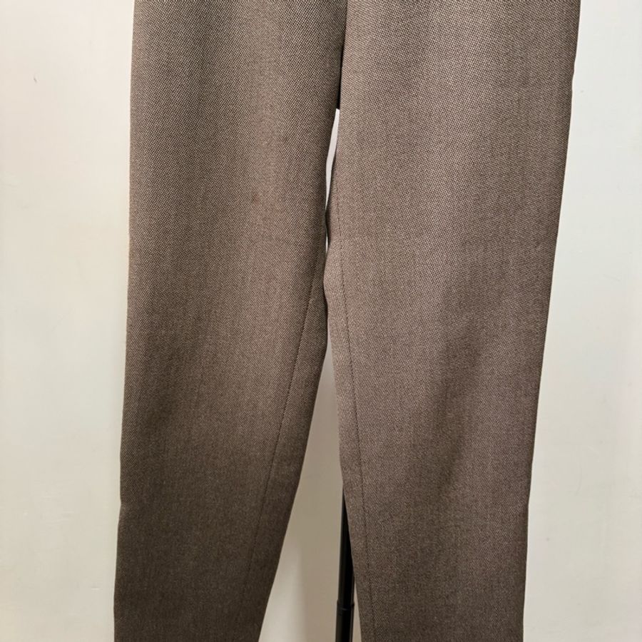 Valentino Garavani 純羊毛高腰西褲 意大利製 XS-S 棕色-16