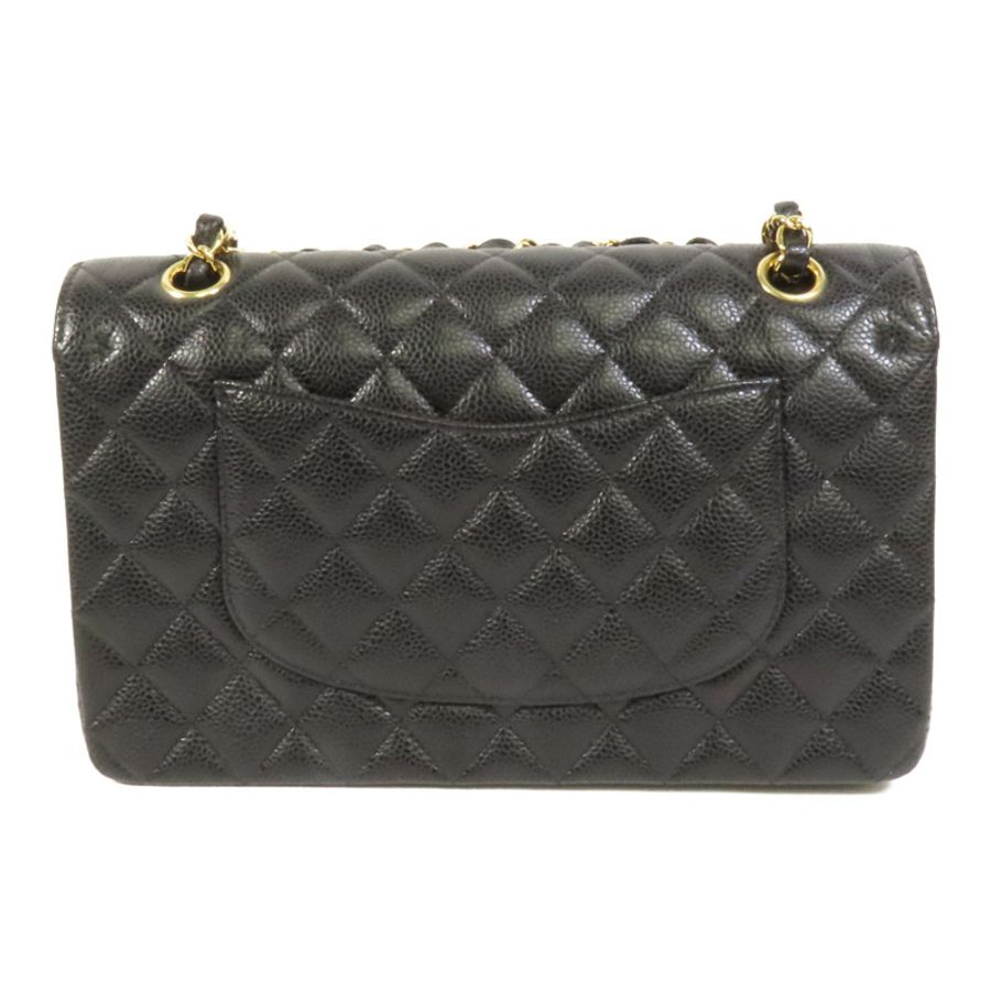 CHANEL 牛皮皮革Classic 25金扣鏈帶肩背袋-1