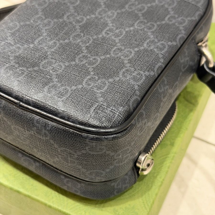 #大全配🈶台灣購證 #99近新 Gucci新款滿版斜挎包 #大手機🉑任務-15
