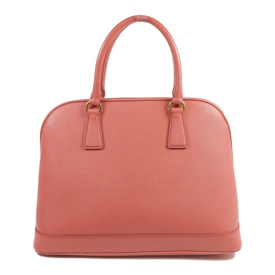 PRADA Saffiano皮革Saffiano Lux Tote Bag金扣手挽肩背兩用袋-1