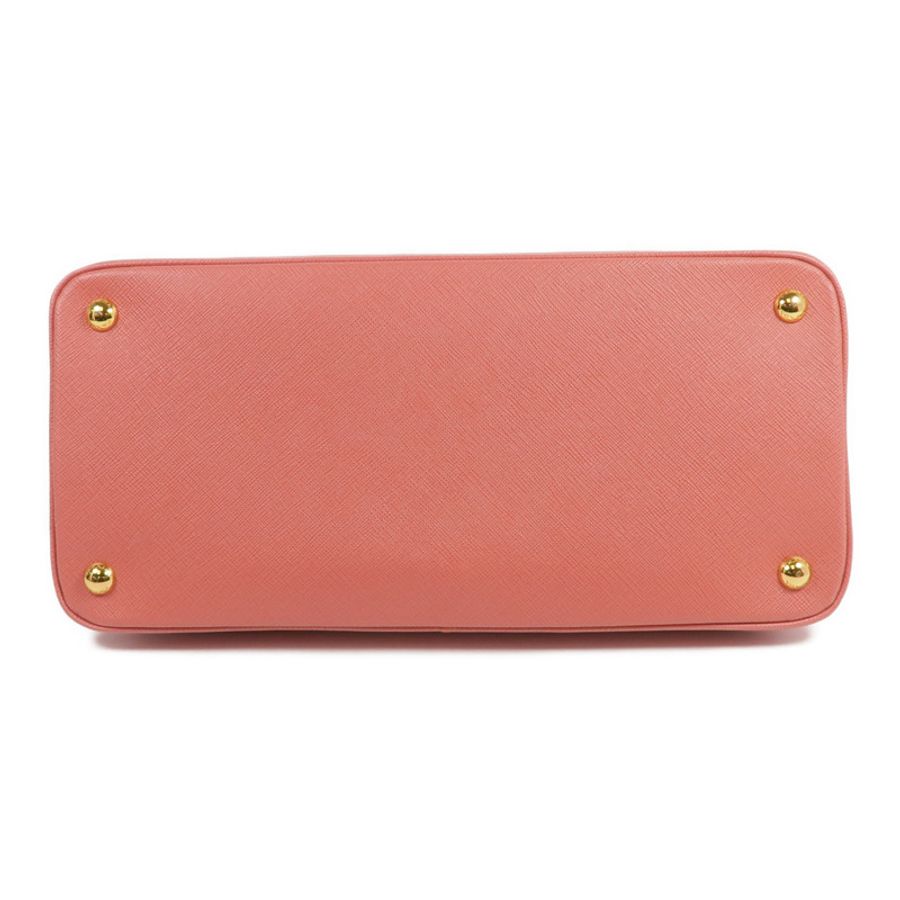 PRADA Saffiano皮革Saffiano Lux Tote Bag金扣手挽肩背兩用袋-3