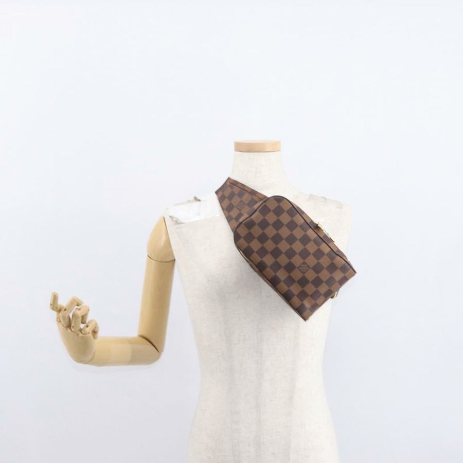 【日本直送】路易威登 Damier Ebene Geronimos 單肩包 N51994 LV 正品 yk19788-23