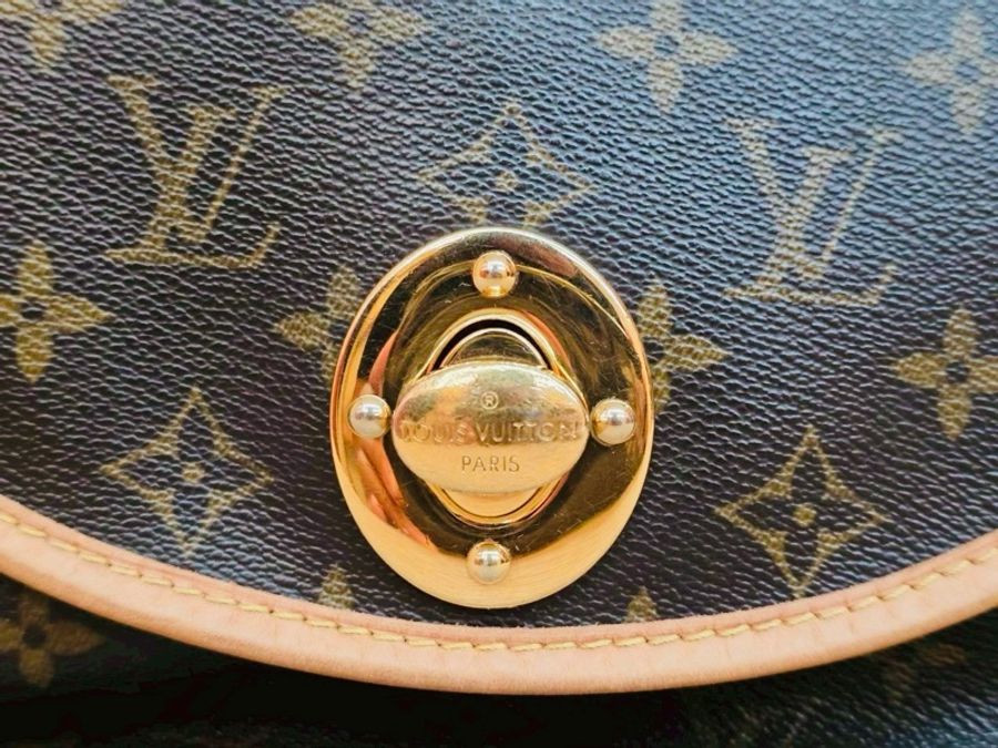 Louis Vuitton Monogram Tulum金扣肩背袋-19