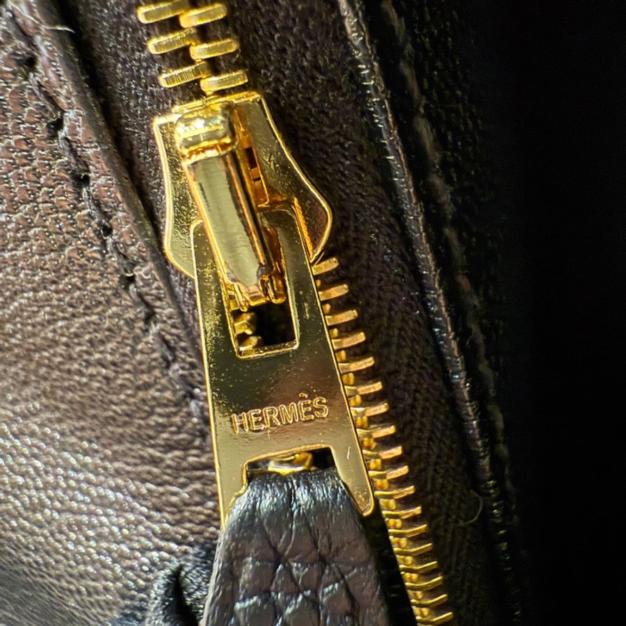 Hermes Birkin 30cm TOGO 愛馬仕鉑金包 Y刻 黑色/金扣-15