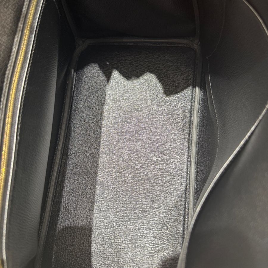 Hermes Birkin 35cm TOGO 愛馬仕鉑金包 框R刻 黑色/金扣-2