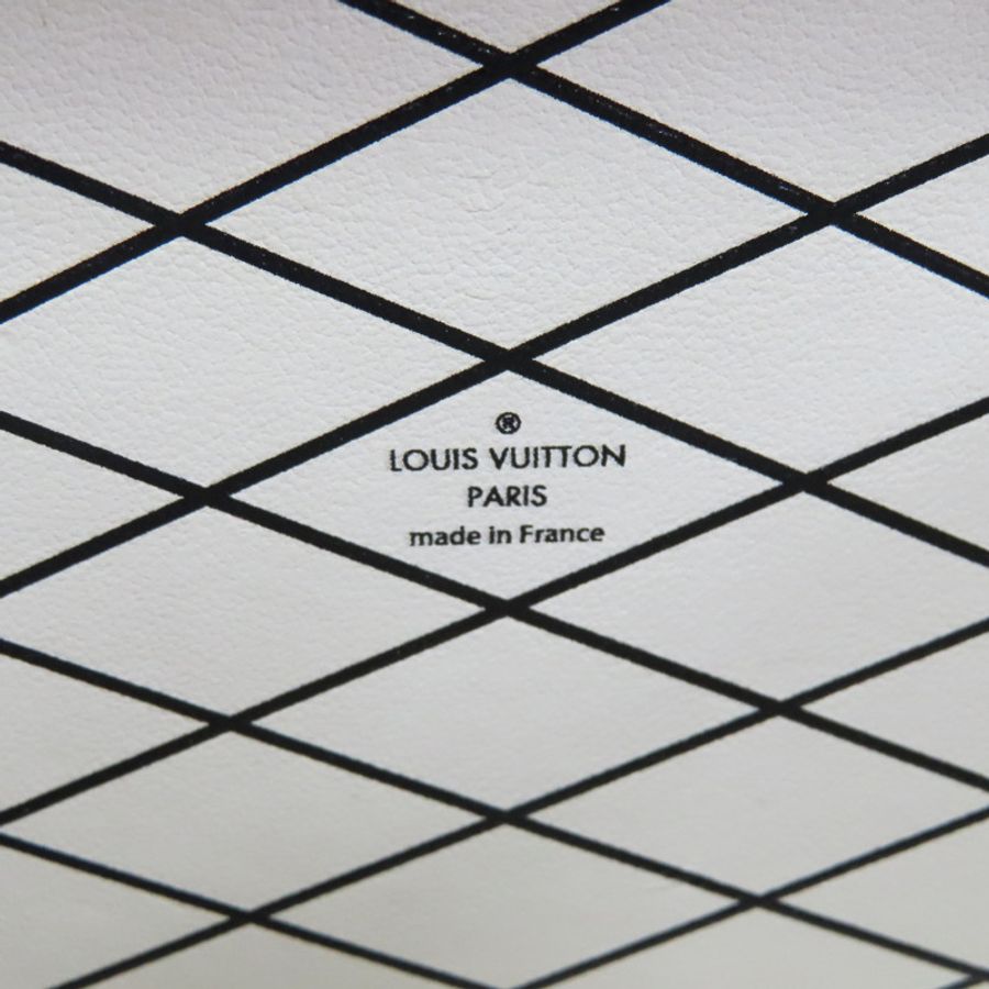 棕色 原花 帆布 Petite Malle 肩背包【LOUIS VUITTON LV 路易威登】 M45943-5