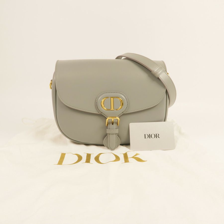 Dior 牛皮皮革Bobby Bag金扣肩背袋-9