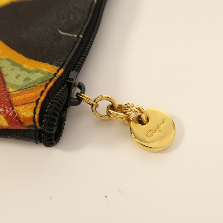 Salvatore Ferragamo 塗層帆布/牛皮皮革Rucksack金扣背包-15