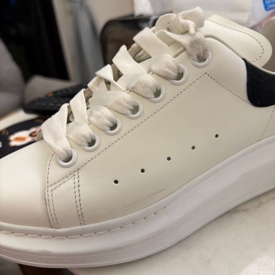 Alexander McQUEEN 麥坤小白鞋-10