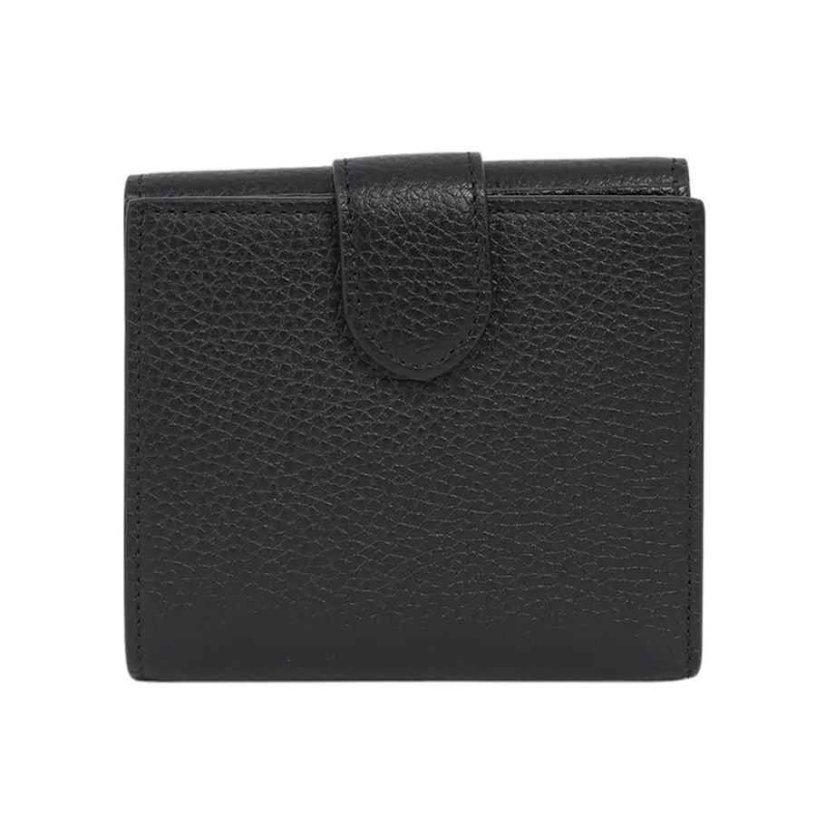 Gucci GG Marmont釦式雙折零錢短夾-1