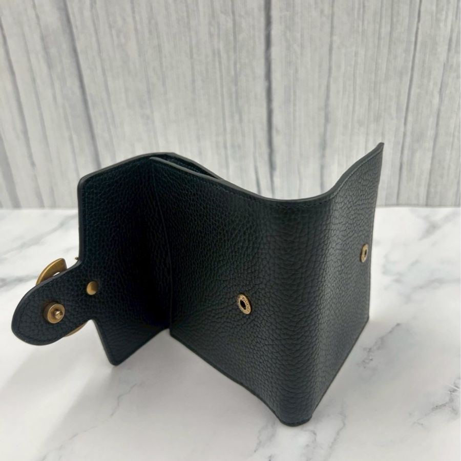 Gucci GG Marmont釦式雙折零錢短夾-6