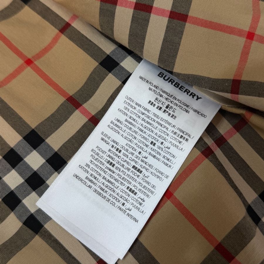 BURBERRY英國黑色風衣UK6-14
