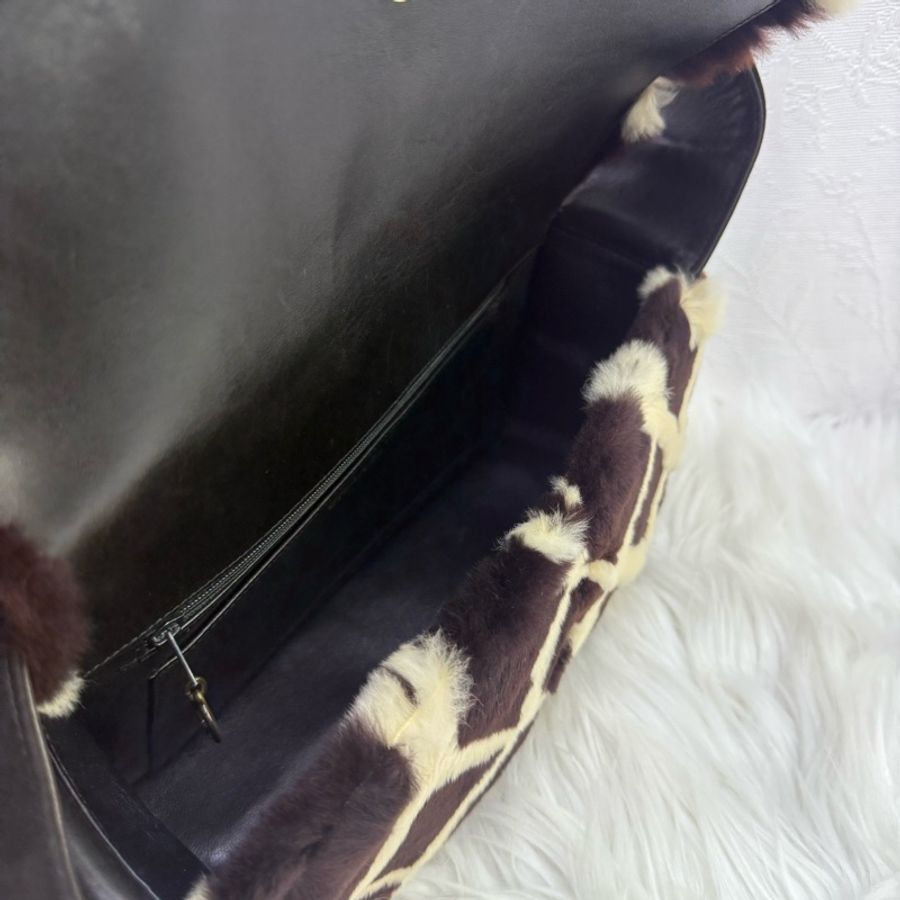 Vintage Chanel fur 罕有皮草 Handbag-22