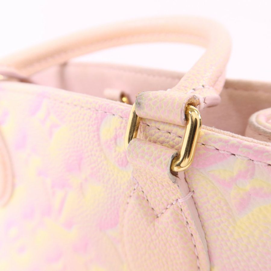 LOUIS VUITTON Monogram Empreinte On The Go PM金扣手挽肩背兩用袋-8