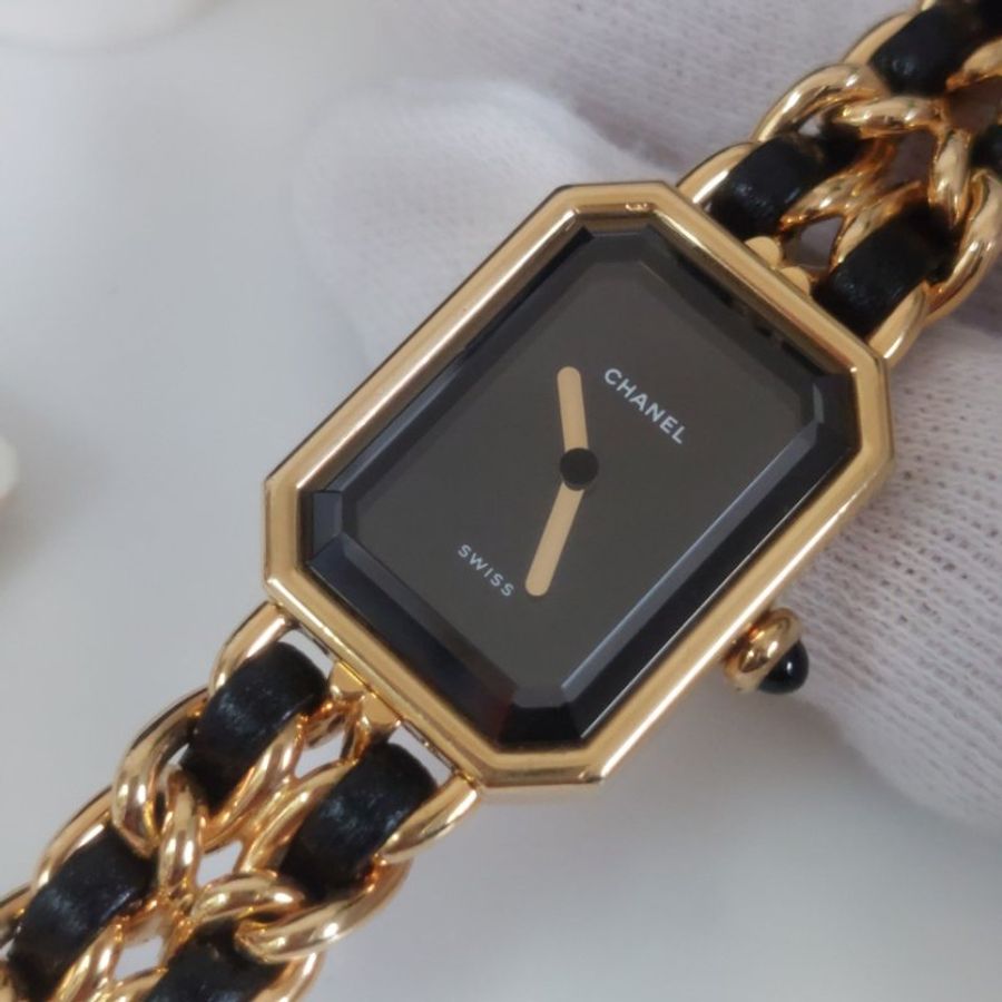 Chanel H0001 🌈實品拍照🌈香奈兒首映系列premiere手錶L尺寸~二手品整體約9.成新-2