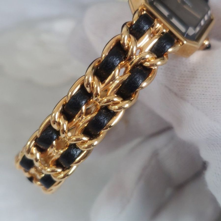 Chanel H0001 🌈實品拍照🌈香奈兒首映系列premiere手錶L尺寸~二手品整體約9.成新-16