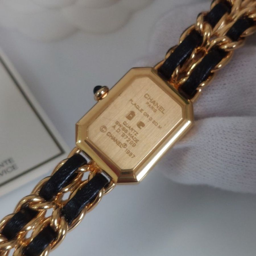 Chanel H0001 🌈實品拍照🌈香奈兒首映系列premiere手錶L尺寸~二手品整體約9.成新-20
