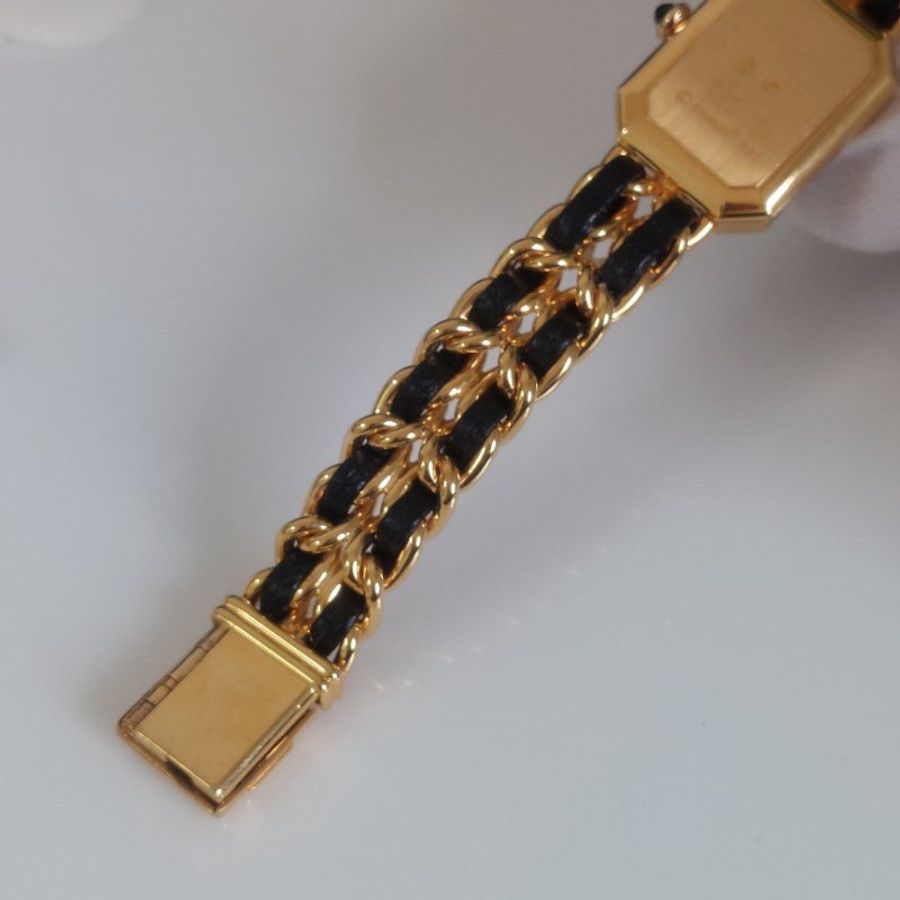 Chanel H0001 🌈實品拍照🌈香奈兒首映系列premiere手錶L尺寸~二手品整體約9.成新-23
