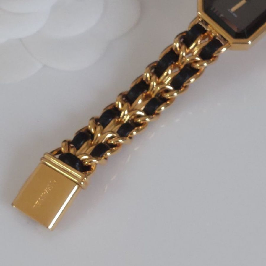 Chanel H0001 🌈實品拍照🌈香奈兒首映系列premiere手錶L尺寸~二手品整體約9.成新-33