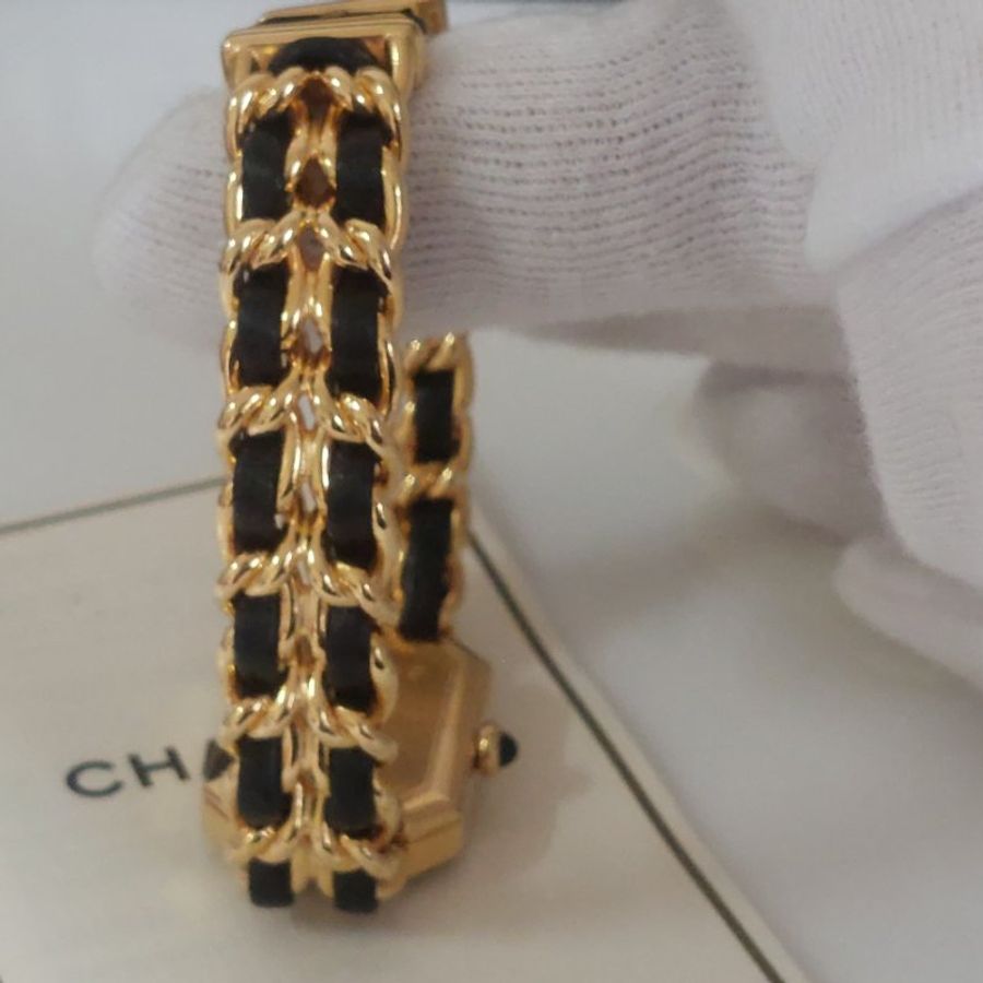 Chanel H0001 🌈實品拍照🌈香奈兒首映系列premiere手錶L尺寸~二手品整體約9.成新-35