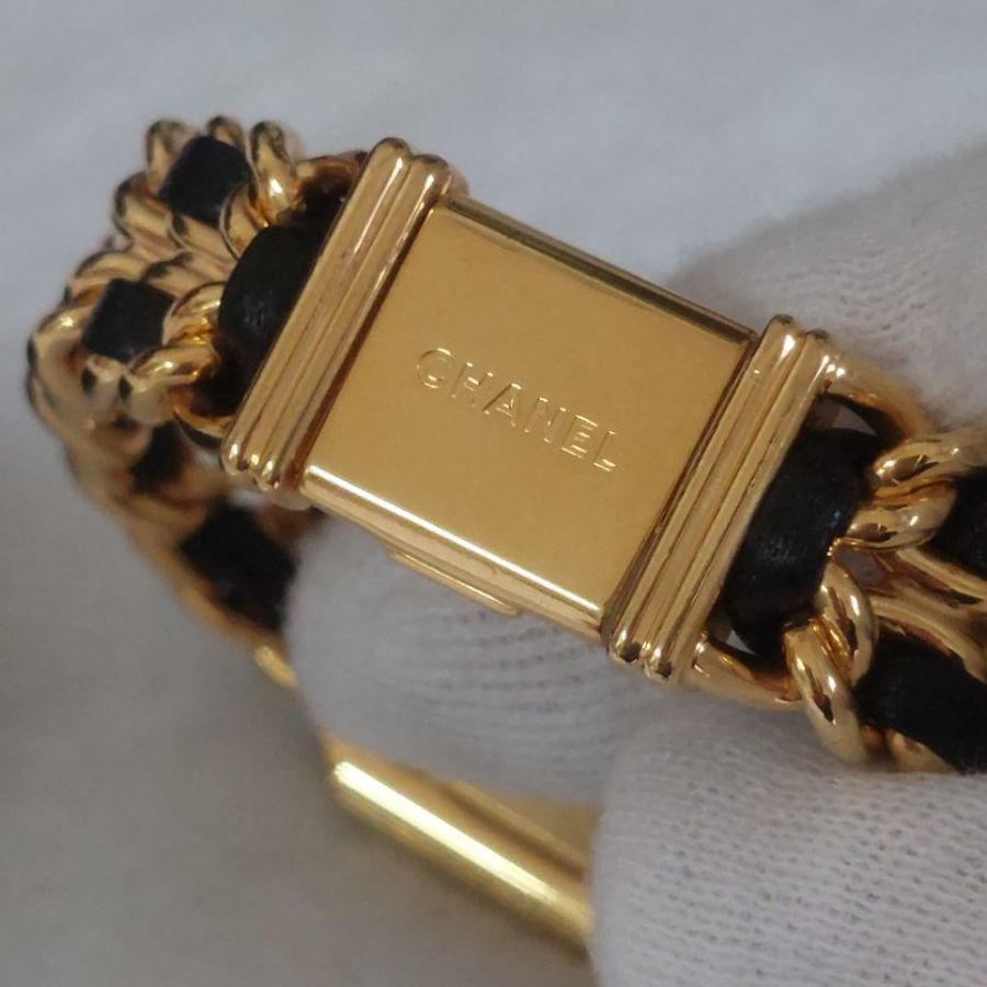 Chanel H0001 🌈實品拍照🌈香奈兒首映系列premiere手錶L尺寸~二手品整體約9.成新-45
