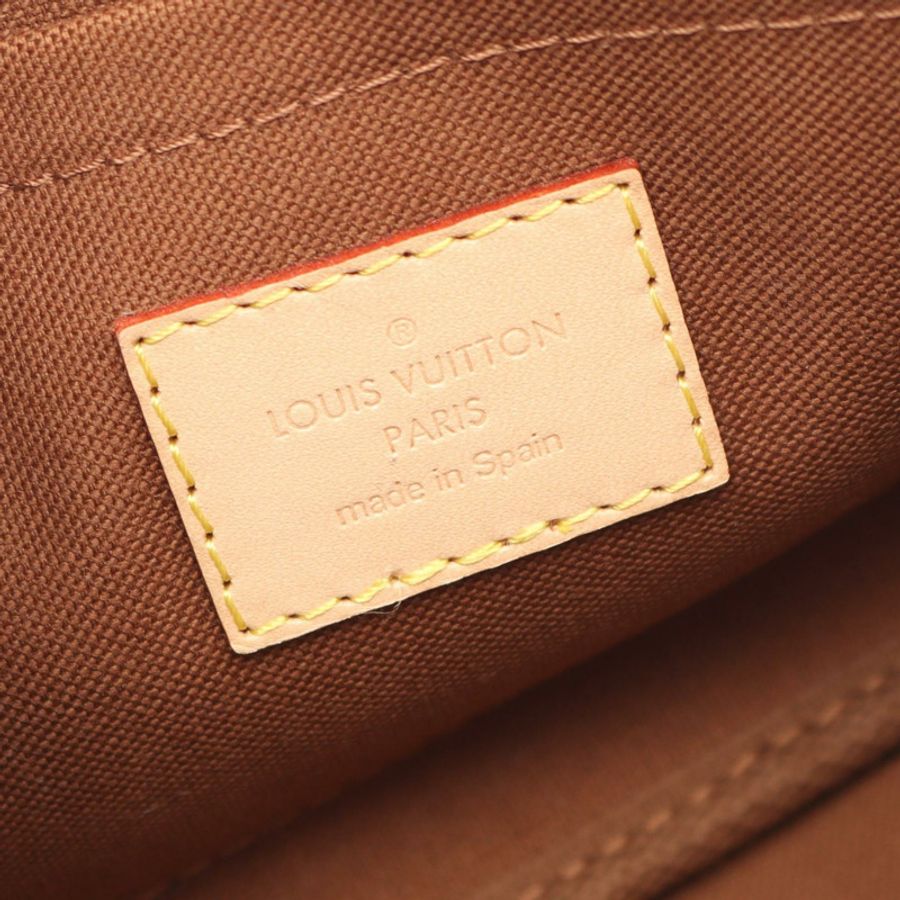 路易威登 Multi Pochette Accessoires 單肩包 M44813 Monogram 卡其色 二手-3