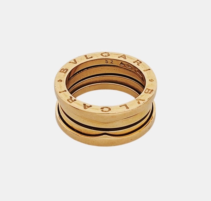 BVLGARI zero1 玫瑰金戒指-2