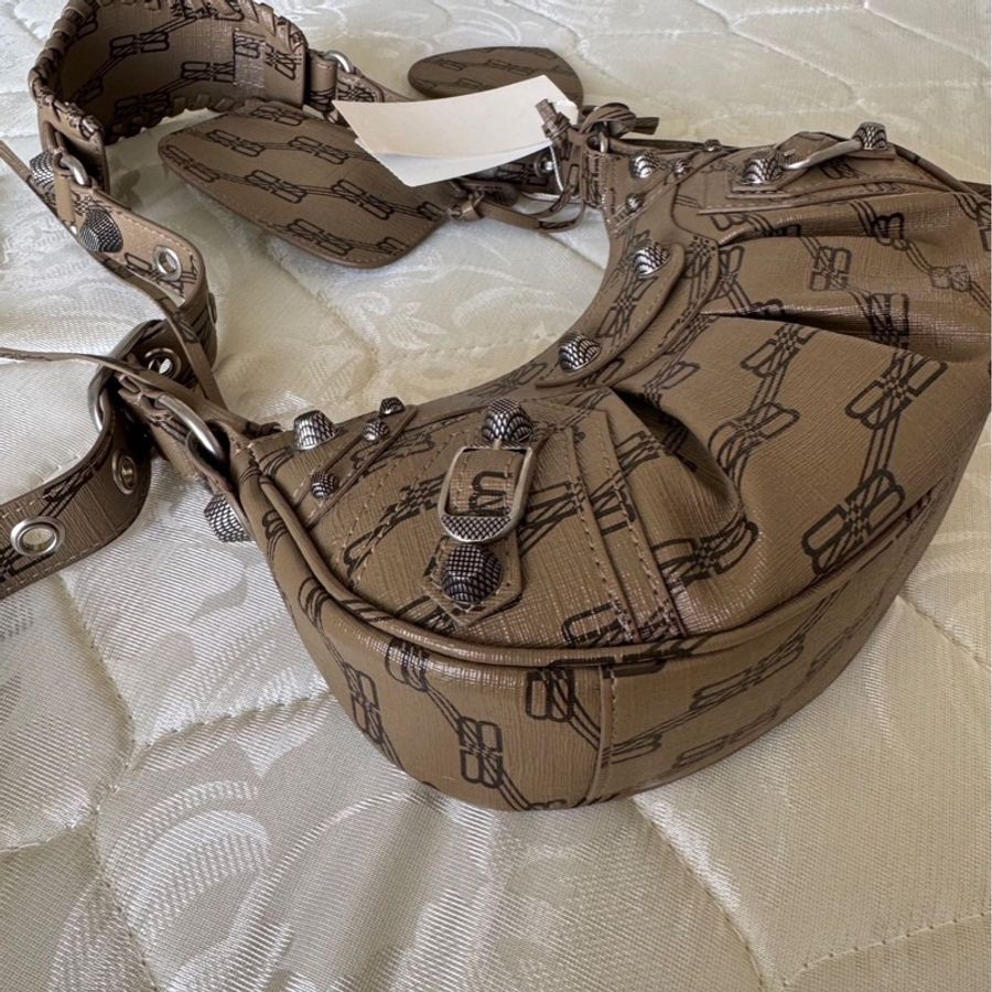 Balenciaga 老花機車包迷你 全新閒置配件塵袋-4