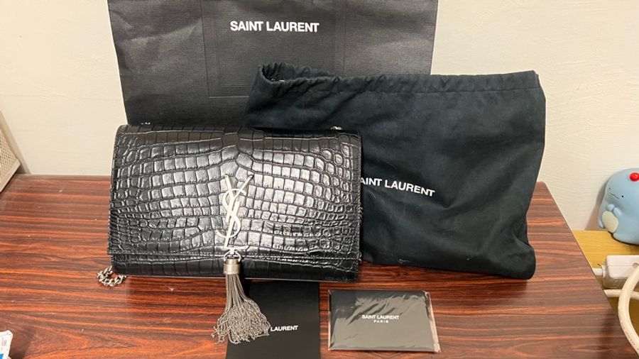 YSL Kate 鱷魚紋流蘇包(Kate Tassel Bag / Kate Monogram Tassel)-0