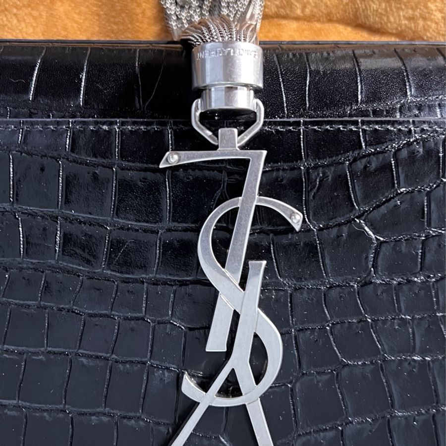 YSL Kate 鱷魚紋流蘇包(Kate Tassel Bag / Kate Monogram Tassel)-3
