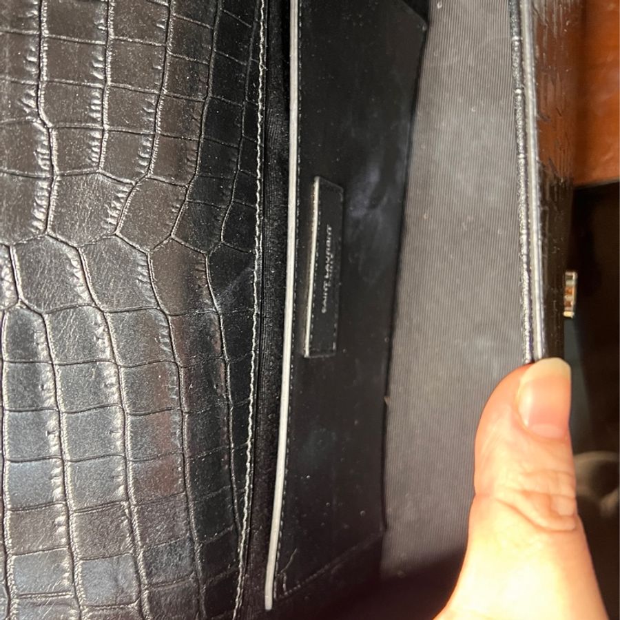 YSL Kate 鱷魚紋流蘇包(Kate Tassel Bag / Kate Monogram Tassel)-11