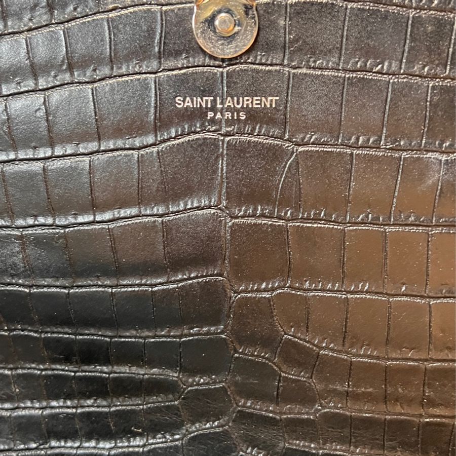 YSL Kate 鱷魚紋流蘇包(Kate Tassel Bag / Kate Monogram Tassel)-15