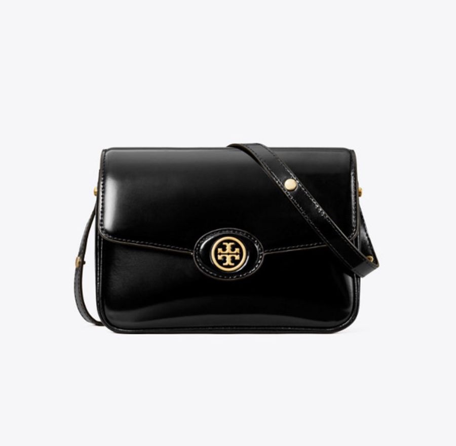 Tory Burch robinson 漆皮兩用肩背包-0