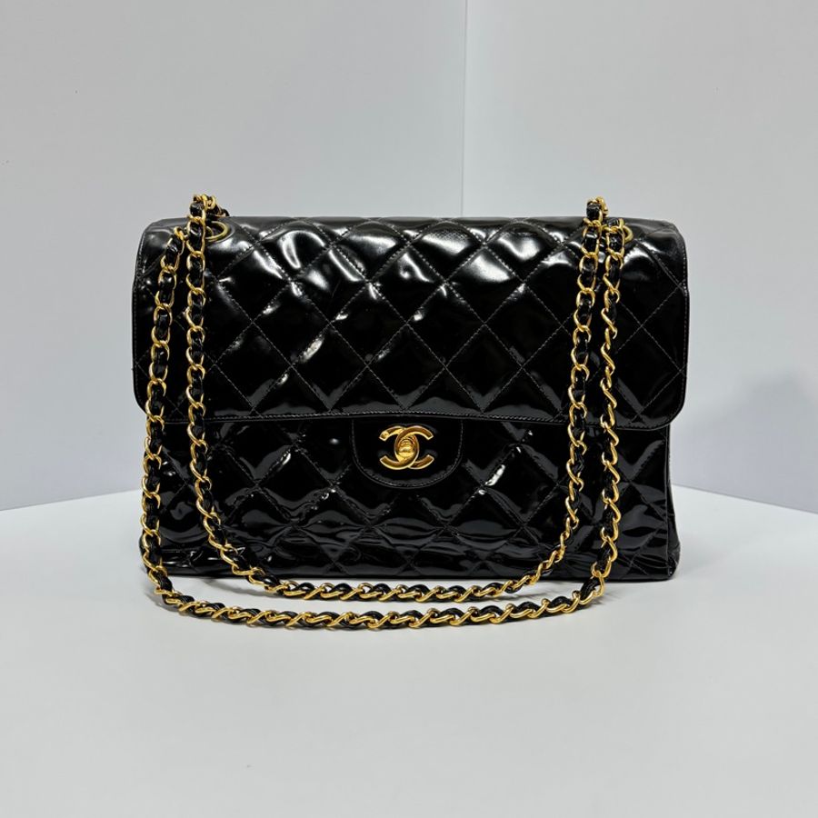 (超稀有雙面包💝) Chanel Jumbo CF30 雙子星-4