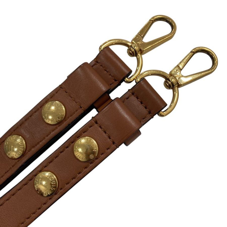 LOUIS VUITTON 路易威登 M44580 MINI DAUPHINE 信封包 PVC帆布 老花/反轉老花 棕色 金釦-17