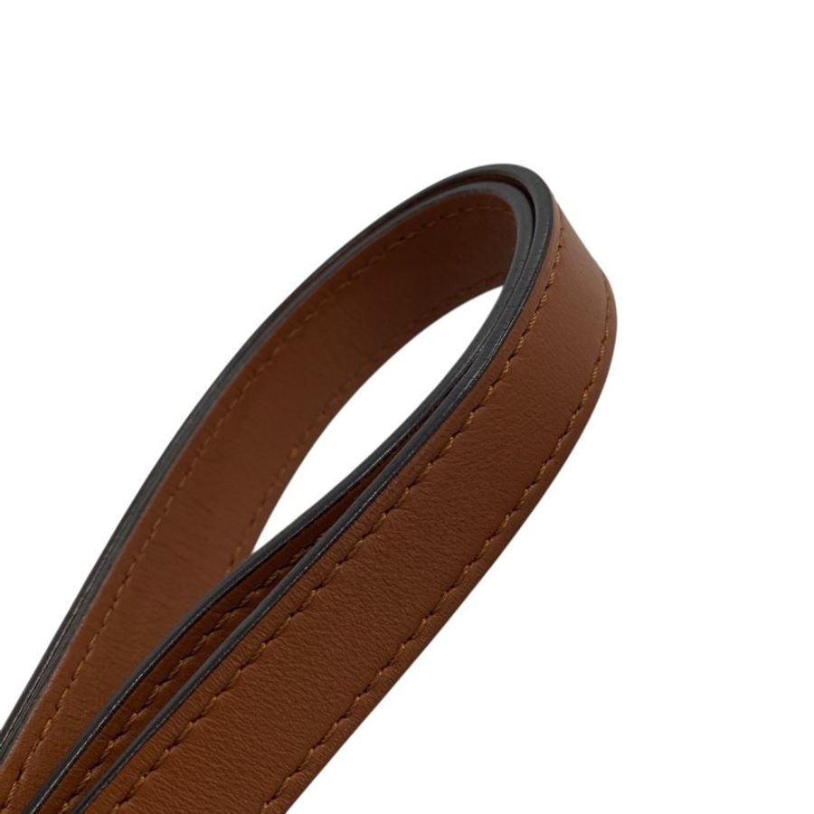 LOUIS VUITTON 路易威登 M44580 MINI DAUPHINE 信封包 PVC帆布 老花/反轉老花 棕色 金釦-19