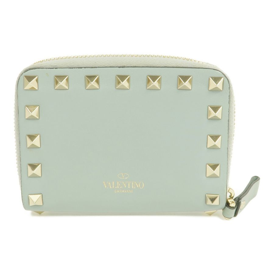 Valentino 皮革Card/Coin Case金扣零錢包/卡片套-2