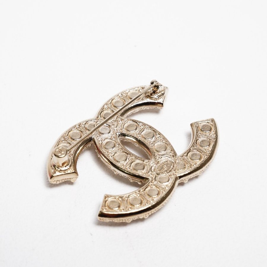 Chanel 珍珠鑽石胸針-4