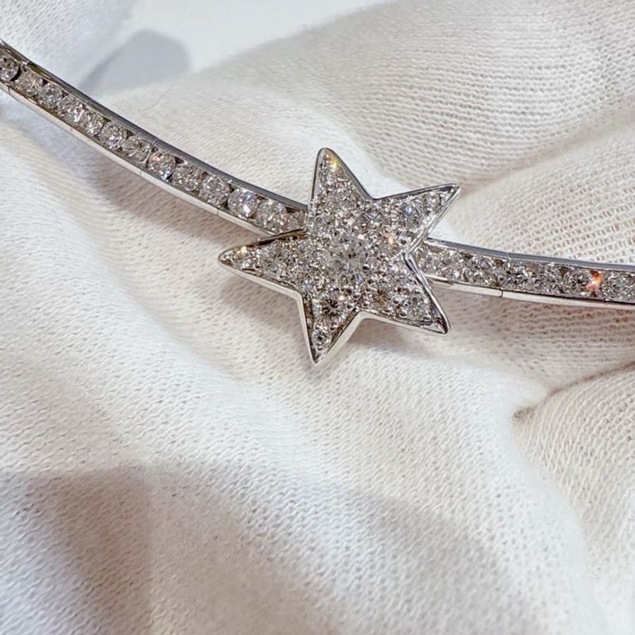 Chanel香奈兒GÉODE” NECKLACE 高級珠寶 彗星系列,絕版頸鏈-2