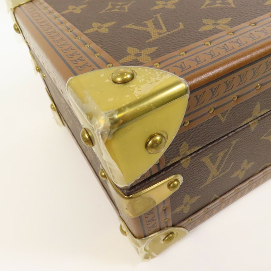 LOUIS VUITTON Monogram Coffret 8 Montres金扣箱子-11