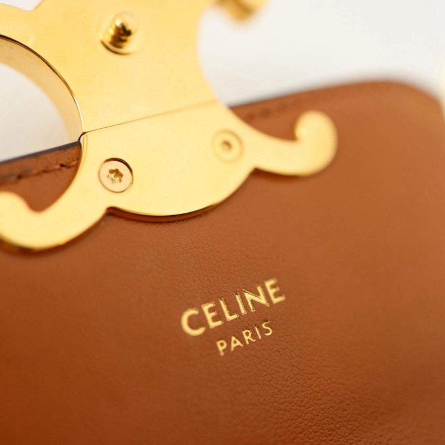 二手celine mini 凱旋門小包-9