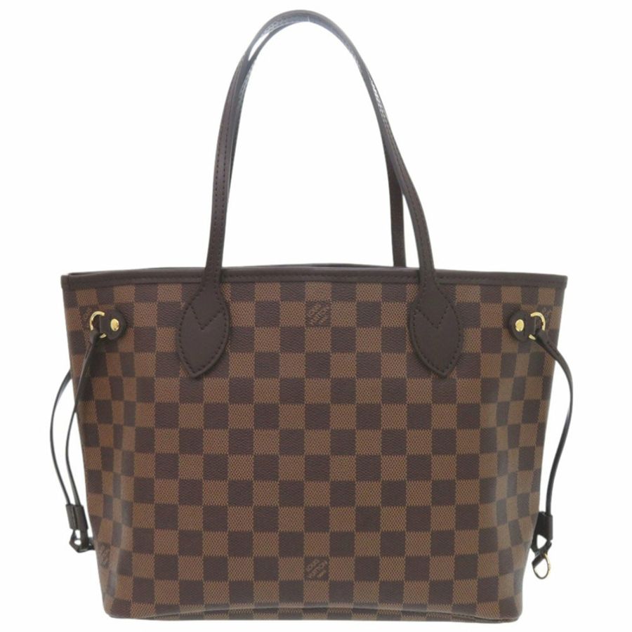 近全新路易威登 Neverfull PM Damier Cerise N40600 手提包 0846 LOUIS VUITTON-1