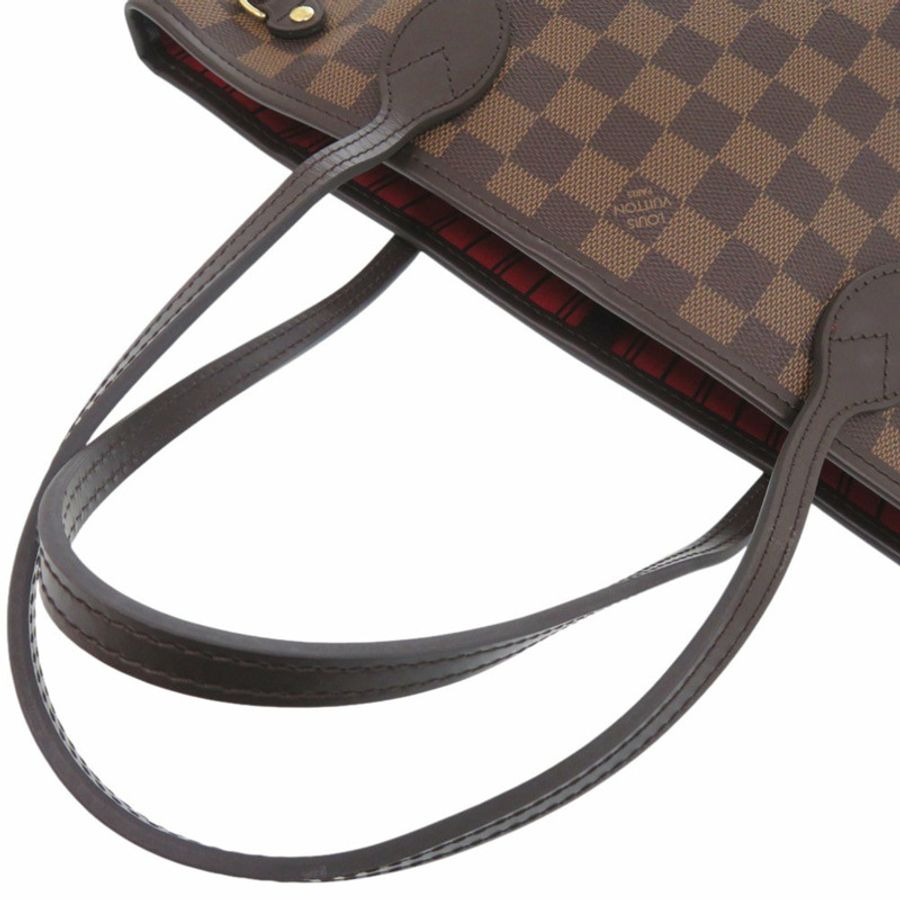 近全新路易威登 Neverfull PM Damier Cerise N40600 手提包 0846 LOUIS VUITTON-6