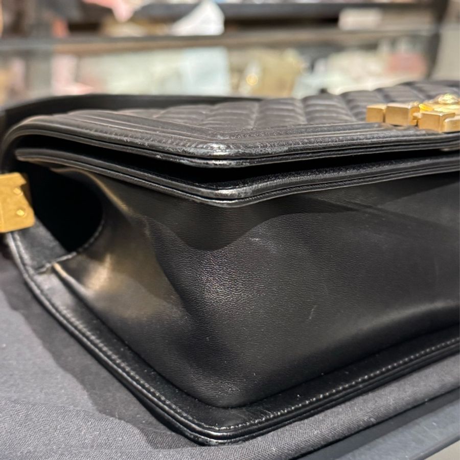 Chanel boy25小羊皮-2