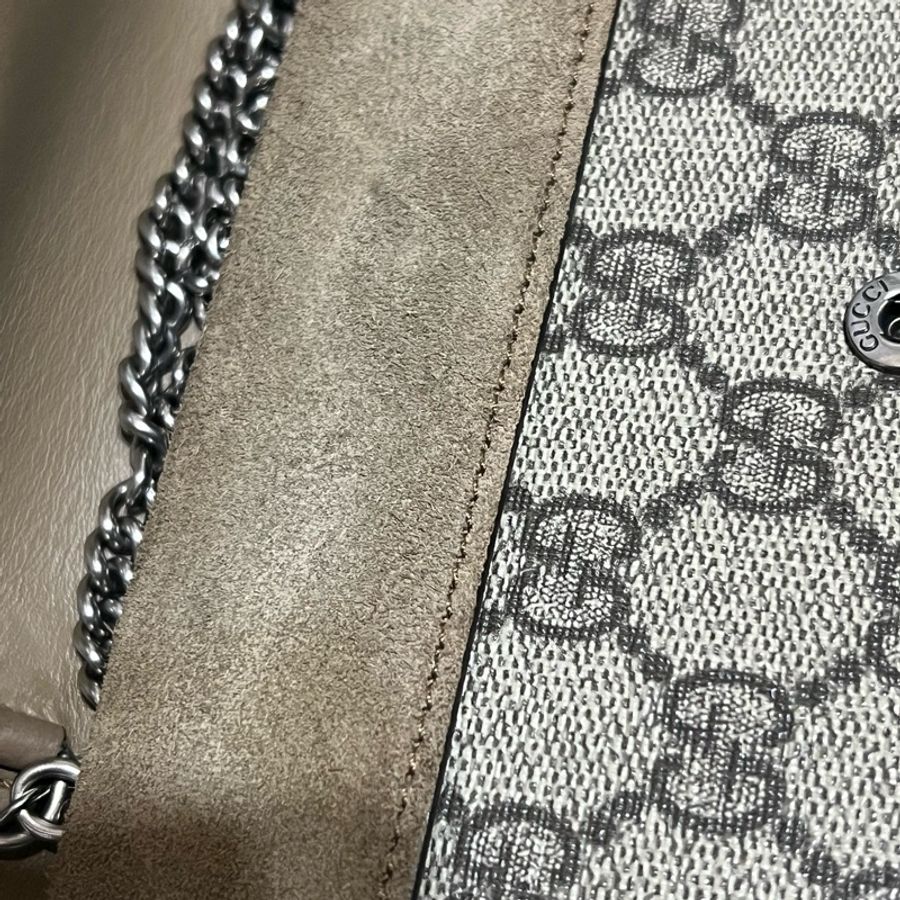 GUCCI 古馳 SUPERMINI酒神單層鍊包 類似風格 YSL / DIOR / CELINE / PRADA / bottega veneta / bv / LV / Louis Vuitton-16